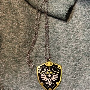 Legend of Zelda Hyrule Shield Necklace